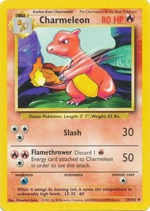 Charmeleon 24/102 - Base Set - Poke-Collect