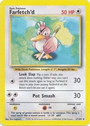 Farfetch'd 27/102 - Base