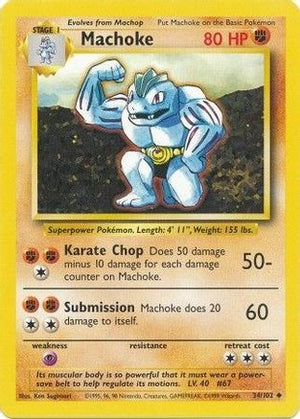 Machoke 34/102 - Base