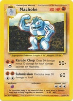 Machoke 34/102 - Base Set - Poke-Collect