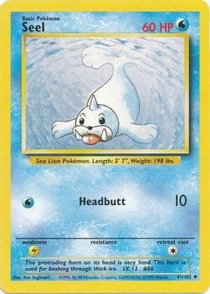 Seel 41/102 - Base Set - Poke-Collect