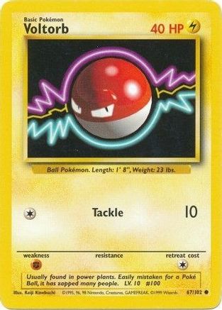 Voltorb 67/102 - Base - Poke-Collect