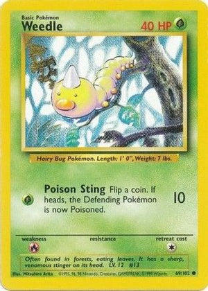 Weedle 69/102 - Base - Poke-Collect