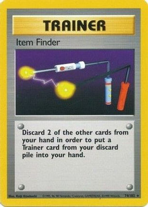 Item Finder 74/102 - Base Set - Poke-Collect