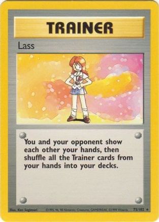 Lass 75/102 - Base Set - Poke-Collect