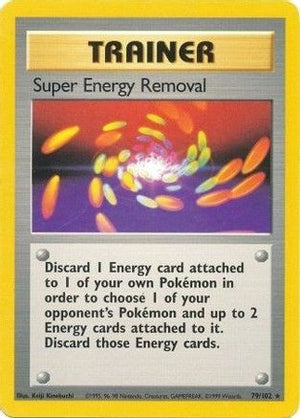 Super Energy Removal 79/102 - Base - Poke-Collect