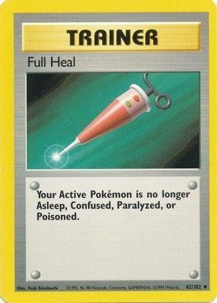 Full Heal 82/102 - Base Set - Poke-Collect