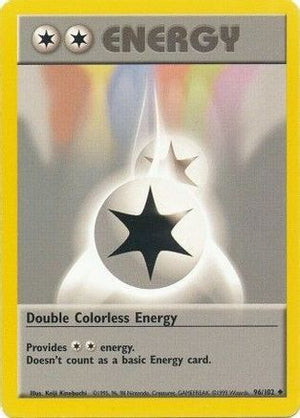 Double Colorless Energy 96/102 - Base