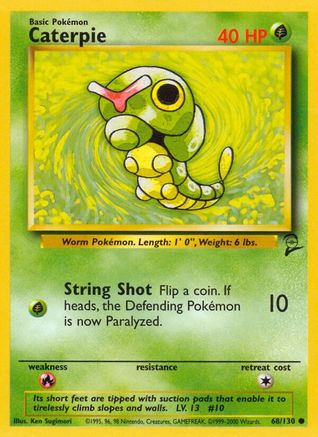 Caterpie 68/130 - Base Set 2 - Poke-Collect