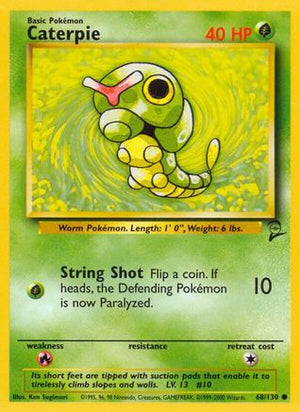 Caterpie 68/130 - Base Set 2 - Poke-Collect