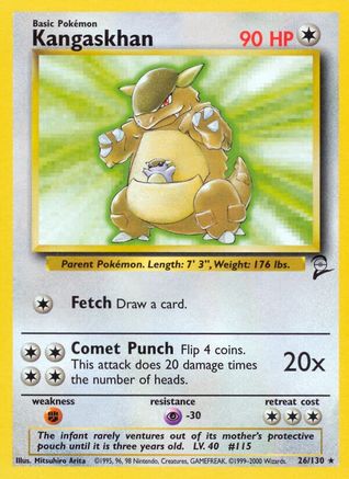 Kangaskhan 26/130 - Base Set 2 - Poke-Collect