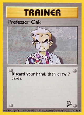 Professor Oak 116/130 - Base Set 2 - Poke-Collect