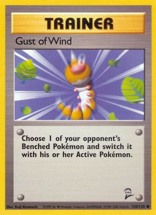 Gust of Wind 120/130 - Base Set 2 - Poke-Collect