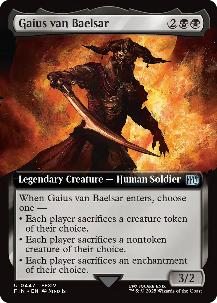 Gaius van Baelsar (FIN-447) - FINAL FANTASY: (Extended Art) Foil - Poke-Collect