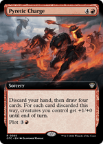 Pyretic Charge (OTC-065) - Outlaws of Thunder Junction Commander: (Extended Art) - Poke-Collect