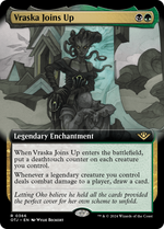 Vraska Joins Up (OTJ-366) - Outlaws of Thunder Junction: (Extended Art) Foil - Poke-Collect
