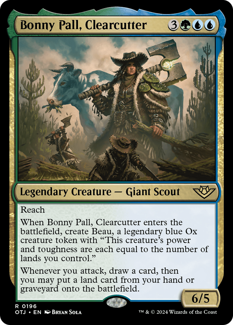 Bonny Pall, Clearcutter (OTJ-196) - Outlaws of Thunder Junction Foil - Poke-Collect