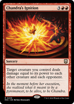 Chandra's Ignition (M3C-209) - Modern Horizons 3 Commander - Poke-Collect