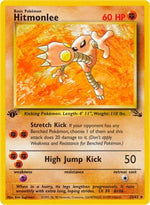 Hitmonlee (22) 22/62 - Fossil 1st Edition - Poke-Collect