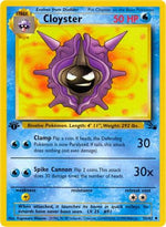Cloyster 32/62 - Fossil 1st Edition - Poke-Collect