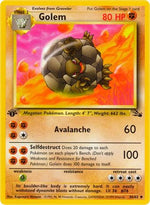 Golem 36/62 - Fossil Unlimited - Poke-Collect