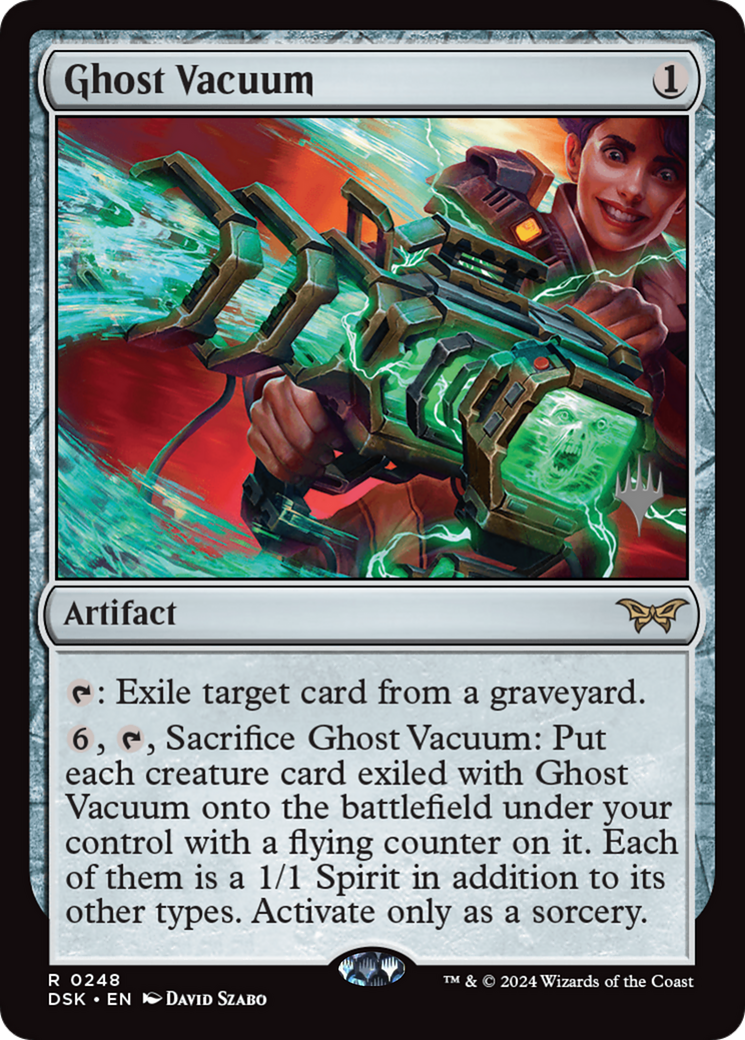 Ghost Vacuum (PPDSK-248) - Duskmourn: House of Horror Promos - Poke-Collect