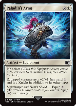 Paladin's Arms (FIN-028) - FINAL FANTASY Foil - Poke-Collect