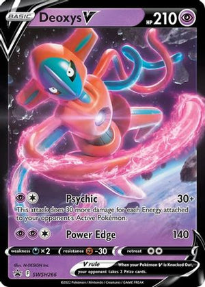 Deoxys V - SWSH266 SWSH266/307 - SWSH Sword & Shield Promo Cards Holofoil - Poke-Collect
