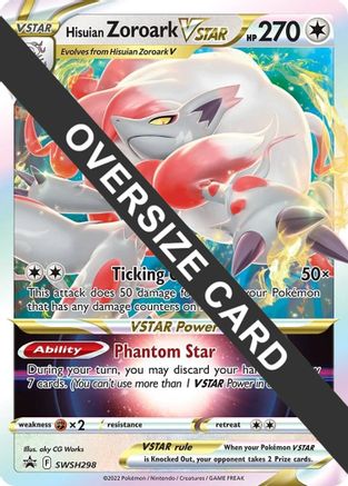 Hisuian Zoroark VSTAR - SWSH298 SWSH298 - Jumbo Cards Holofoil - Poke-Collect