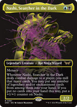 Nashi, Searcher in the Dark (DSK-361) - Duskmourn: House of Horror (Borderless) Foil - Poke-Collect