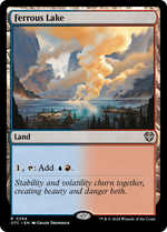 Ferrous Lake (OTC-294) - Outlaws of Thunder Junction Commander - Poke-Collect