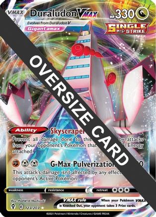 Duraludon VMAX - 123/203 123 - Jumbo Cards Holofoil - Poke-Collect