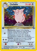 Clefable (1) 1/64 - Jungle Unlimited Holofoil - Poke-Collect