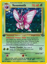 Venomoth 13/64 - Jungle Unlimited Holofoil - Poke-Collect