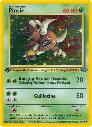 Pinsir (9) 9/64 - Jungle Unlimited Holofoil - Poke-Collect