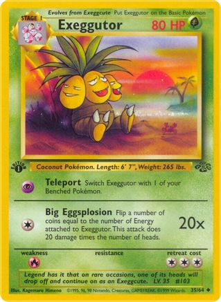 Exeggutor 35/64 - Jungle Unlimited - Poke-Collect