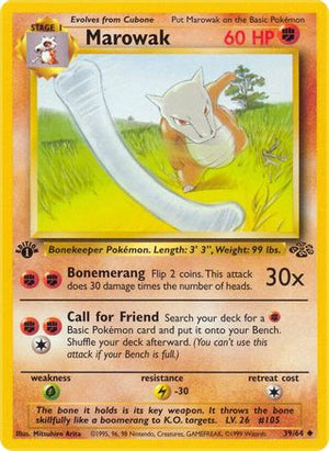 Marowak 39/64 - Jungle Unlimited - Poke-Collect