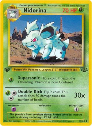 Nidorina 40/64 - Jungle Unlimited - Poke-Collect
