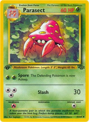 Parasect 41/64 - Jungle Unlimited - Poke-Collect