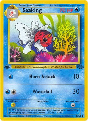 Seaking 46/64 - Jungle 1st Edition - Poke-Collect