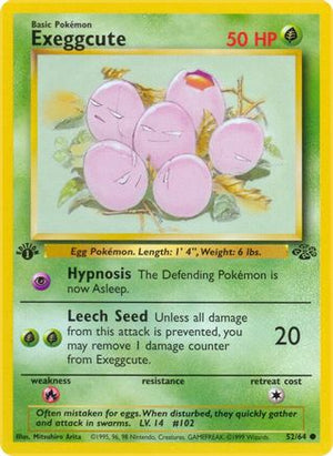 Exeggcute 52/64 - Jungle Unlimited - Poke-Collect