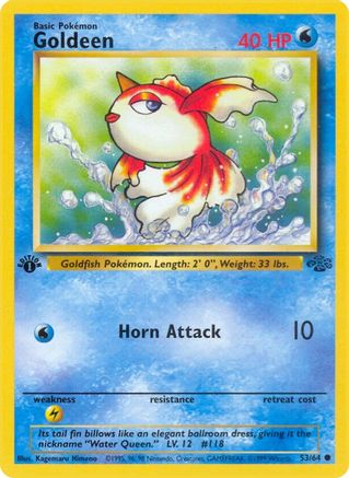 Goldeen 53/64 - Jungle Unlimited - Poke-Collect