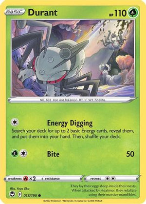 Durant 13/195 - SWSH12 Silver Tempest - Poke-Collect