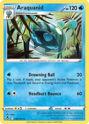 Araquanid 48/195 - SWSH12 Silver Tempest - Poke-Collect