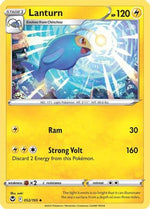 Lanturn 52/195 - SWSH12 Silver Tempest Reverse Holofoil - Poke-Collect