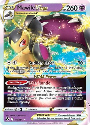 Mawile VSTAR 71/195 - SWSH12 Silver Tempest Holofoil - Poke-Collect
