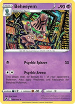 Beheeyem 80/195 - SWSH12 Silver Tempest Reverse Holofoil - Poke-Collect