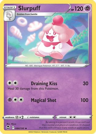 Slurpuff 84/195 - Silver Tempest Reverse Holofoil - Poke-Collect