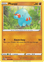 Phanpy 91/195 - SWSH12 Silver Tempest Reverse Holofoil - Poke-Collect