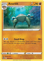 Anorith 95/195 - SWSH12 Silver Tempest Reverse Holofoil - Poke-Collect